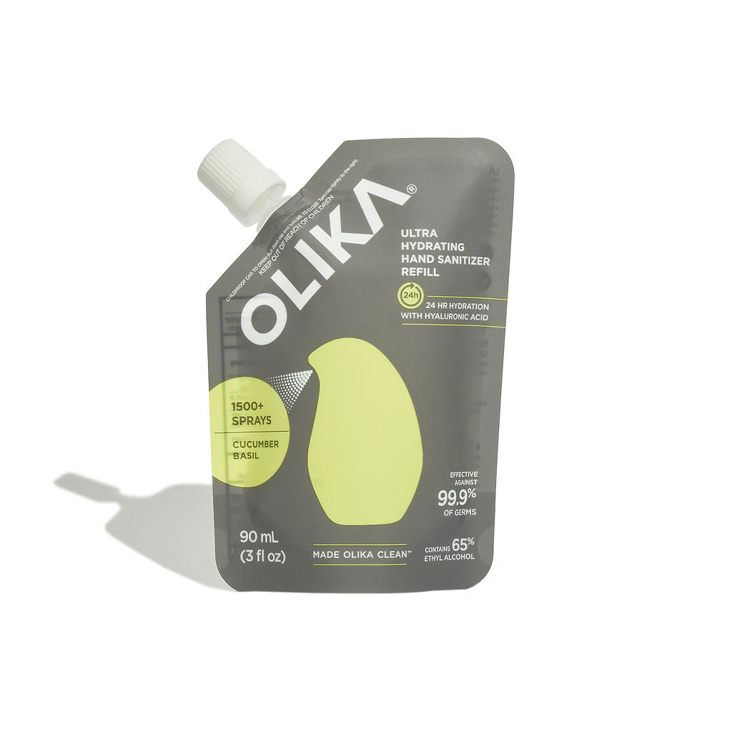 OLIKA Cucumber Basil Clean Hand Sanitizer Refill